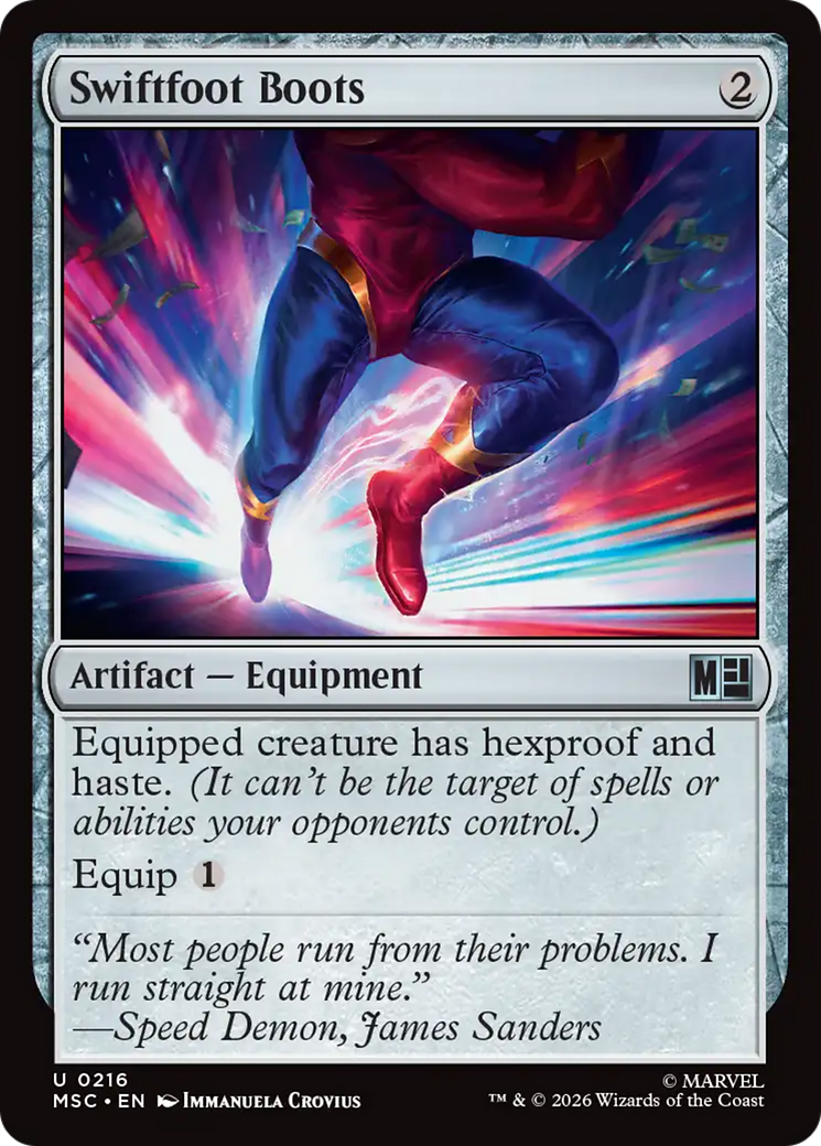 Swiftfoot Boots [Marvel Super Heroes Commander] | Exor Games Truro