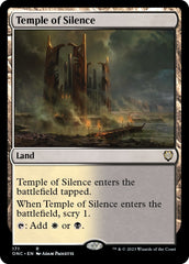 Temple of Silence [Phyrexia: All Will Be One Commander] | Exor Games Truro