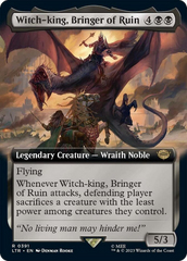 Witch-king, Bringer of Ruin (Extended Alternate Art) [The Lord of the Rings: Tales of Middle-Earth] | Exor Games Truro