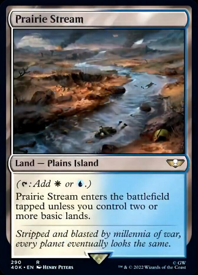 Prairie Stream (Surge Foil) [Warhammer 40,000] | Exor Games Truro