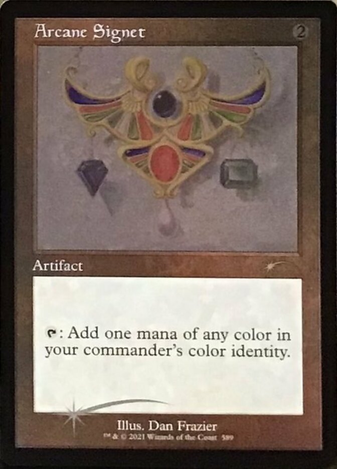 Arcane Signet (Retro) (Foil Etched) [Secret Lair Drop Promos] | Exor Games Truro