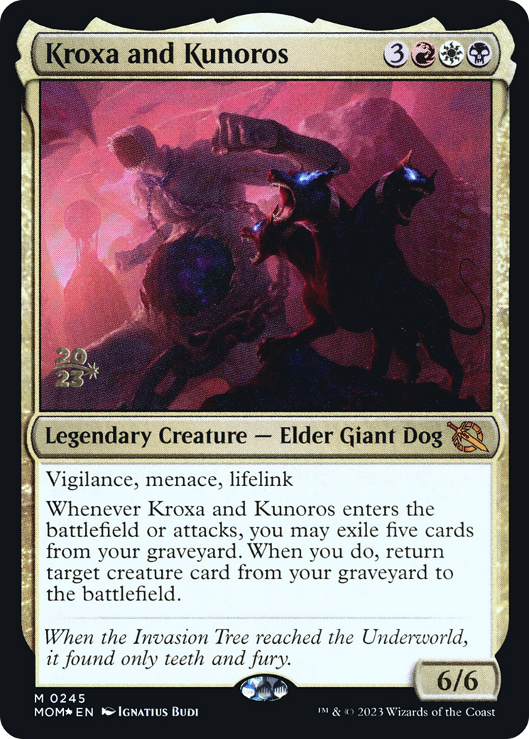 Kroxa and Kunoros [March of the Machine Prerelease Promos] | Exor Games Truro