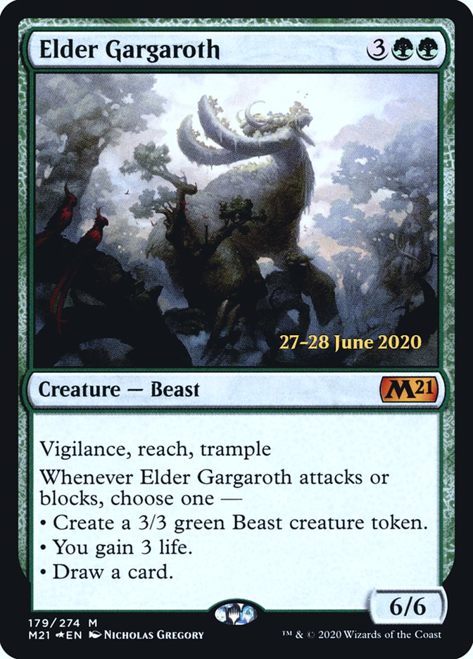 Elder Gargaroth [Core Set 2021 Prerelease Promos] | Exor Games Truro