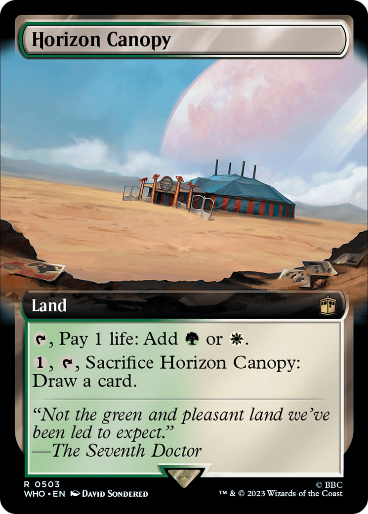 Horizon Canopy (Extended Art) [Doctor Who] | Exor Games Truro