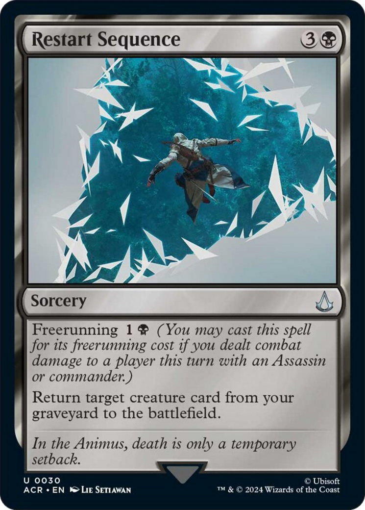 Restart Sequence [Assassin's Creed] | Exor Games Truro