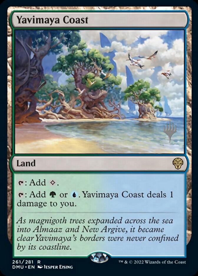 Yavimaya Coast (Promo Pack) [Dominaria United Promos] | Exor Games Truro