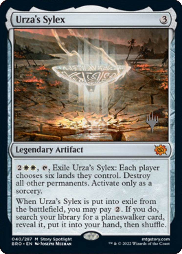 Urza's Sylex (Promo Pack) [The Brothers' War Promos] | Exor Games Truro