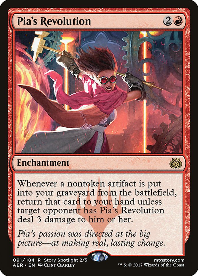 Pia's Revolution [Aether Revolt] | Exor Games Truro