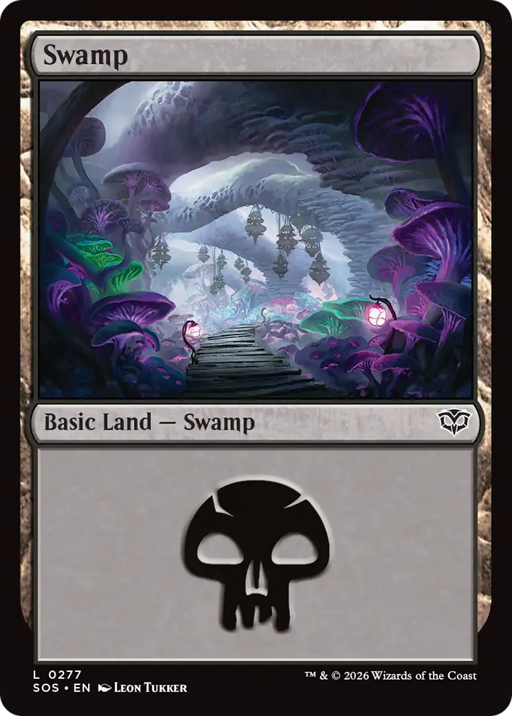 Swamp (0277) [Secrets of Strixhaven] | Exor Games Truro