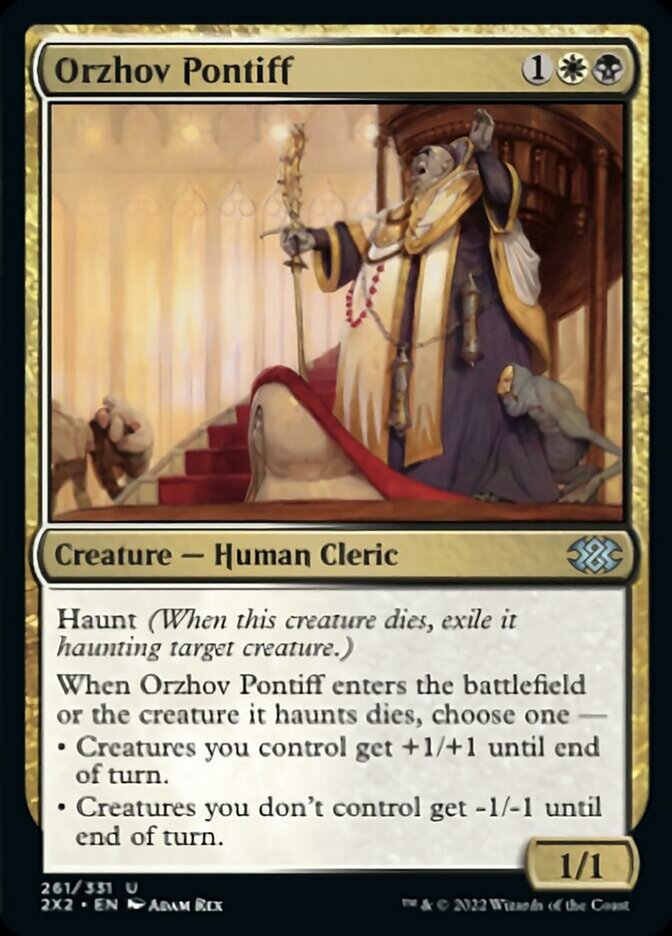 Orzhov Pontiff [Double Masters 2022] | Exor Games Truro