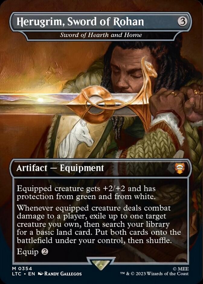 Herugrim, Sword of Rohan - Sword of Hearth and Home [The Lord of the Rings: Tales of Middle-Earth Commander] | Exor Games Truro