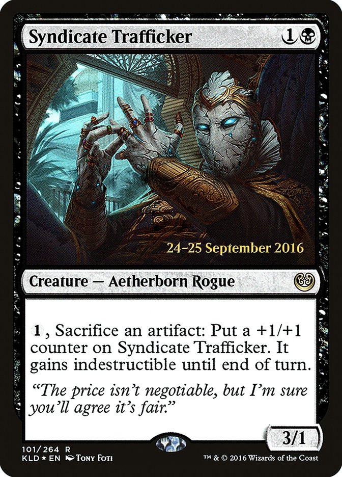 Syndicate Trafficker [Kaladesh Prerelease Promos] | Exor Games Truro
