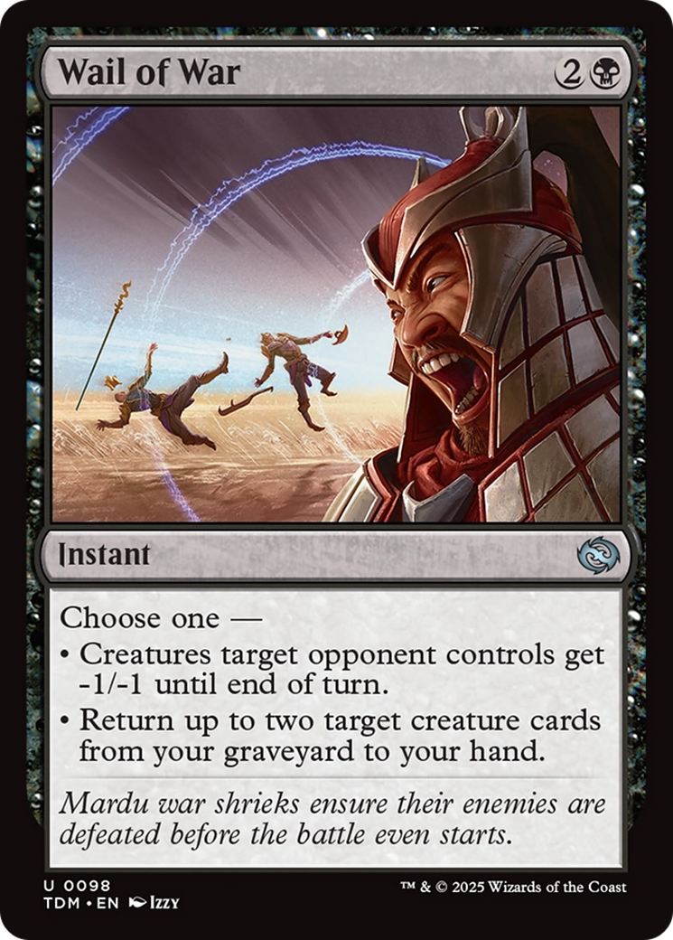 Wail of War [Tarkir: Dragonstorm] | Exor Games Truro