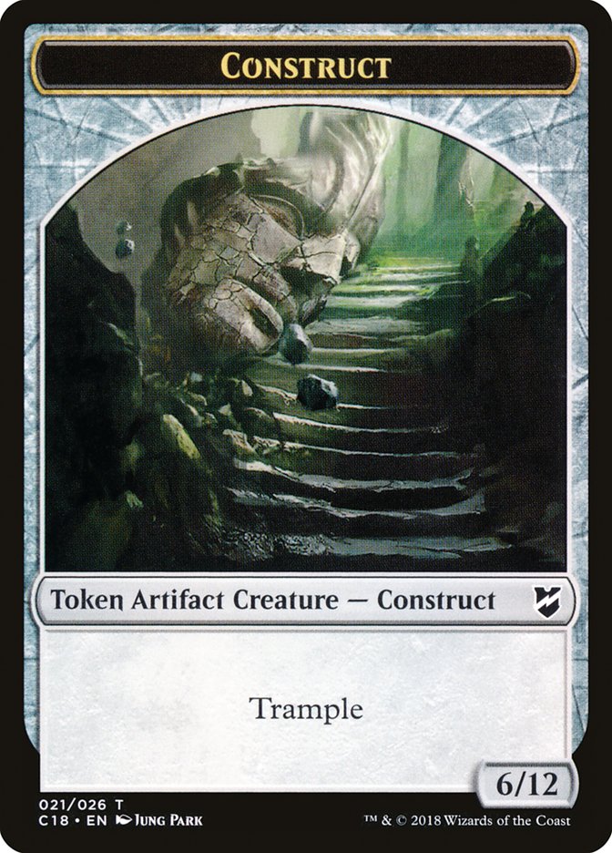 Construct Token (021/026) [Commander 2018 Tokens] | Exor Games Truro