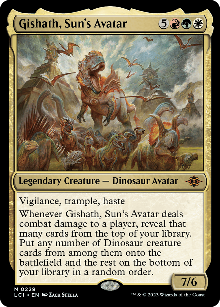 Gishath, Sun's Avatar [The Lost Caverns of Ixalan] | Exor Games Truro