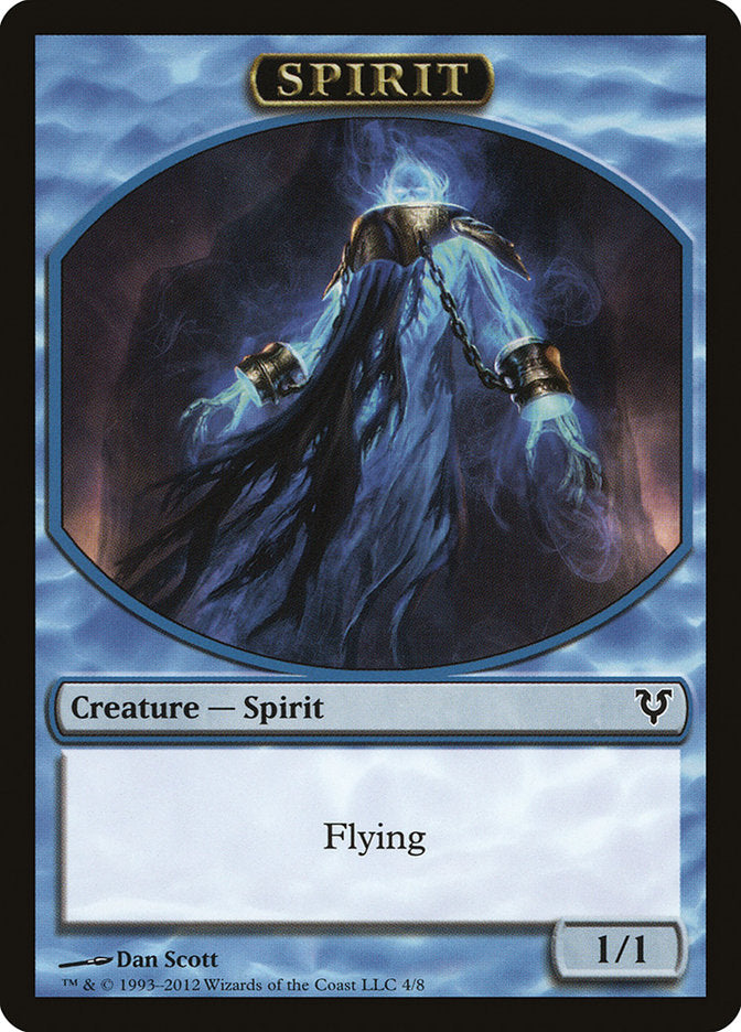 Spirit Token (4/8) [Avacyn Restored Tokens] | Exor Games Truro