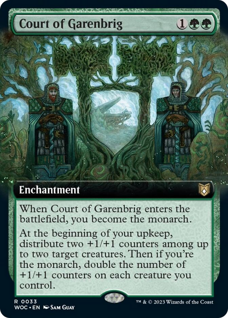 Court of Garenbrig (Extended Art) [Wilds of Eldraine Commander] | Exor Games Truro
