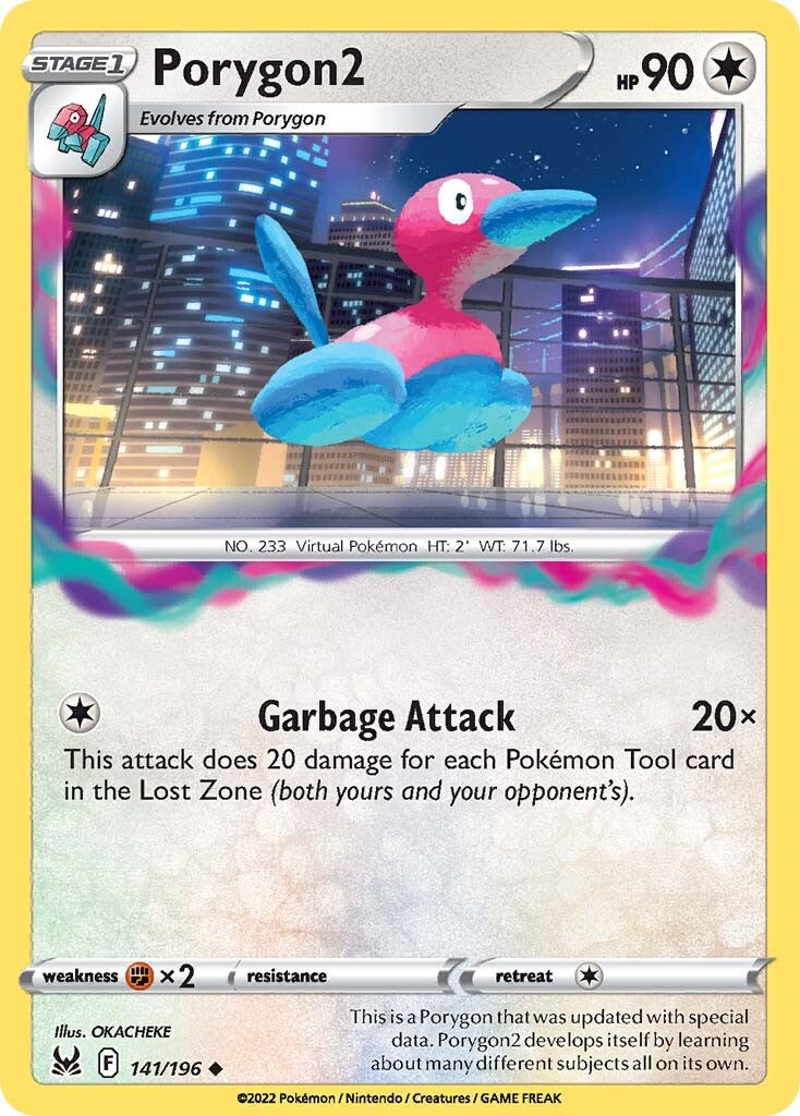 Porygon2 (141/196) [Sword & Shield: Lost Origin] | Exor Games Truro