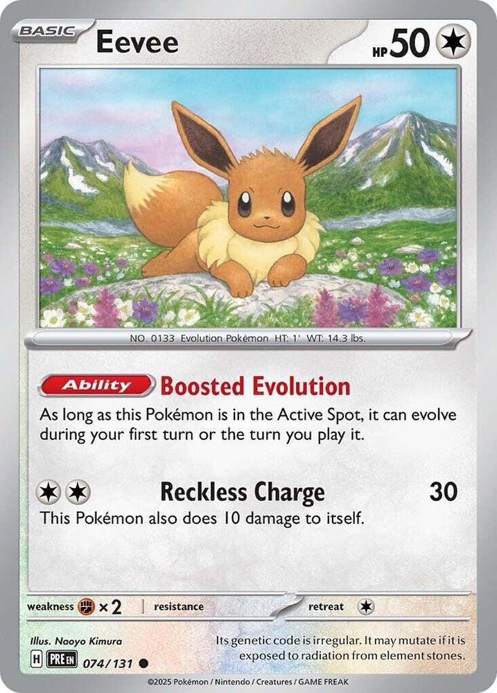 Eevee (074/131) [Scarlet & Violet: Prismatic Evolutions] | Exor Games Truro