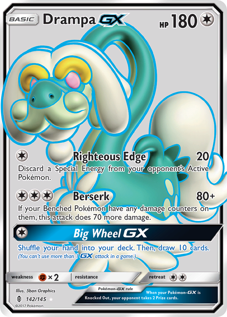 Drampa GX (142/145) [Sun & Moon: Guardians Rising] | Exor Games Truro