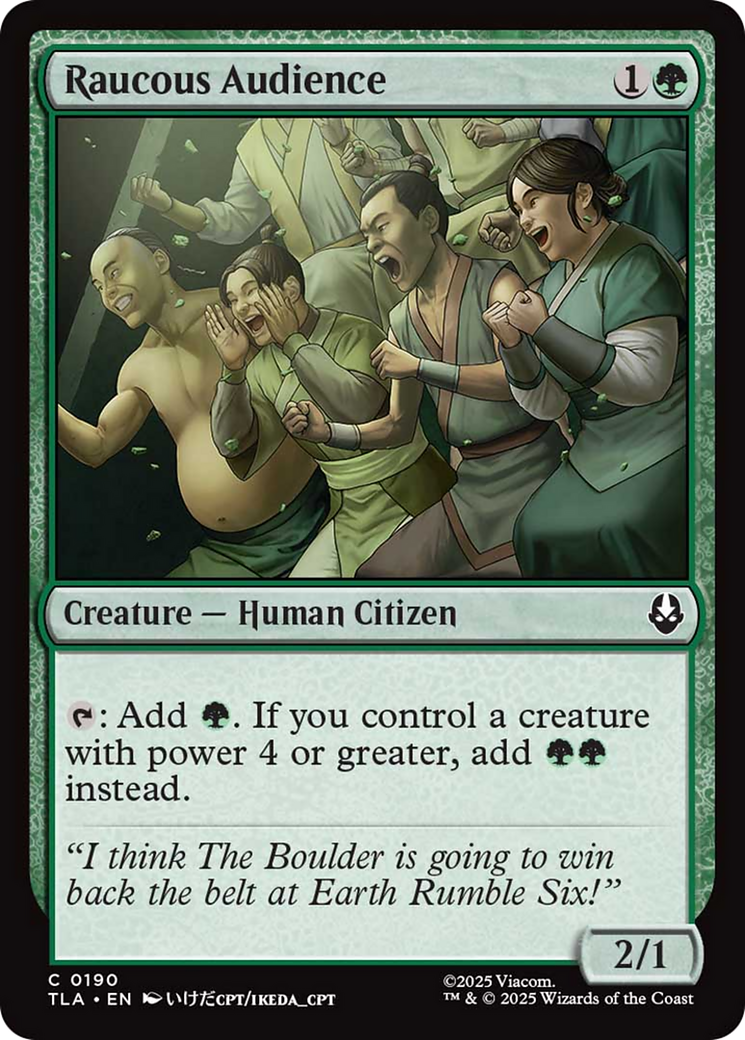 Raucous Audience [Avatar: The Last Airbender] | Exor Games Truro