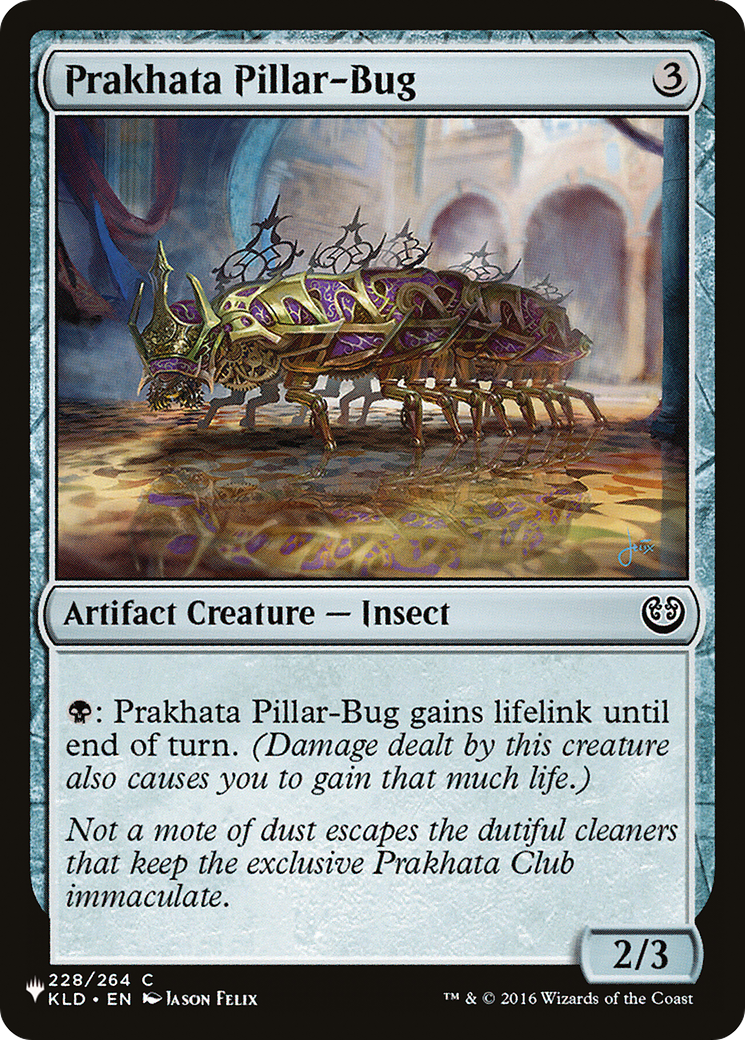 Prakhata Pillar-Bug [The List Reprints] | Exor Games Truro