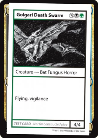 Golgari Death Swarm (2021 Edition) [Mystery Booster Playtest Cards] | Exor Games Truro