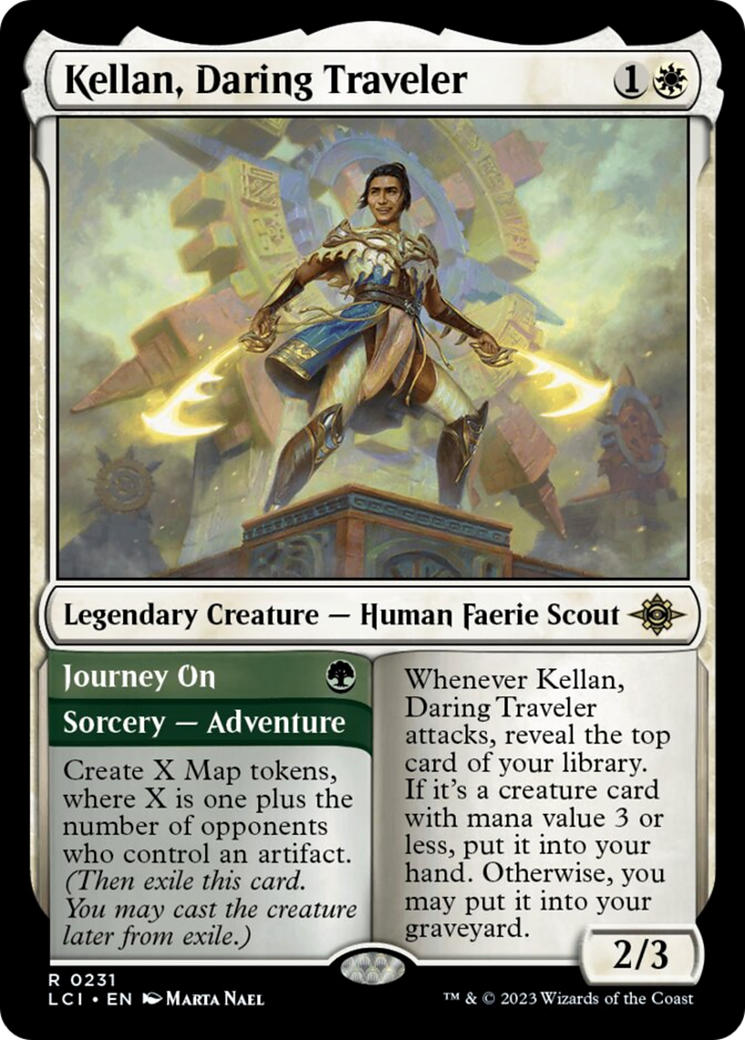 Kellan, Daring Traveler [The Lost Caverns of Ixalan] | Exor Games Truro