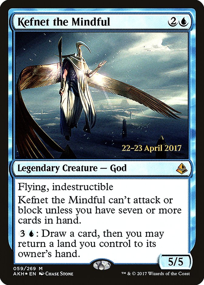 Kefnet the Mindful [Amonkhet Prerelease Promos] | Exor Games Truro