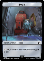 Robot // Food (0014) Double-Sided Token [Fallout Tokens] | Exor Games Truro