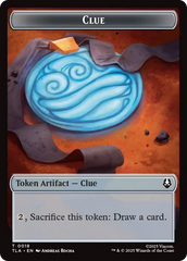 Clue (0018) // Food (0021) Double-Sided Tokens [Avatar: The Last Airbender Tokens] | Exor Games Truro