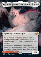 Mila, Crafty Companion // Lukka, Wayward Bonder (Borderless) [Strixhaven: School of Mages] | Exor Games Truro