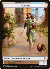 Human Double-Sided Token [Challenger Decks 2020 Tokens] | Exor Games Truro