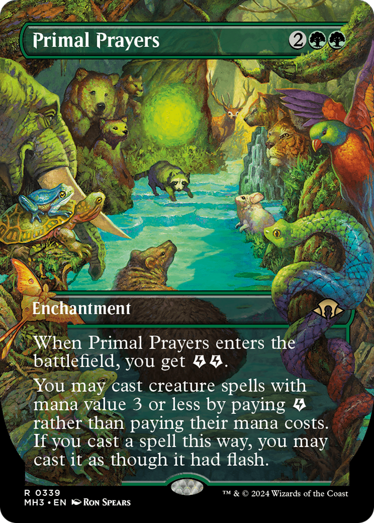 Primal Prayers (Borderless) [Modern Horizons 3] | Exor Games Truro