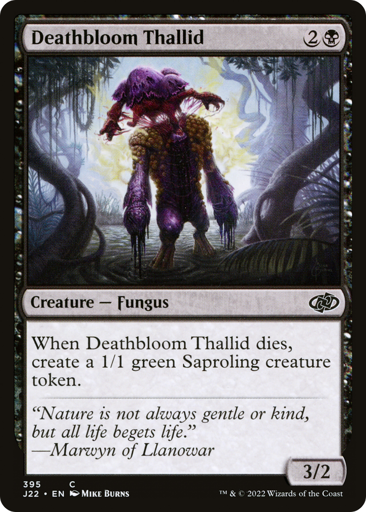 Deathbloom Thallid [Jumpstart 2022] | Exor Games Truro