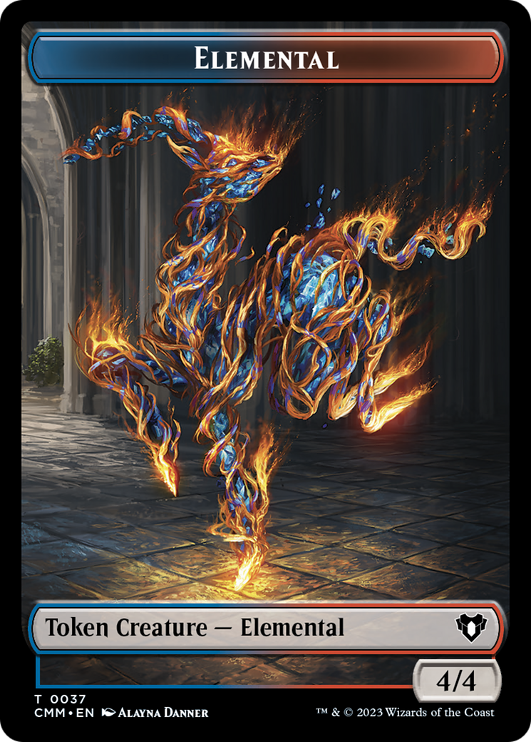 Elemental Token (37) [Commander Masters Tokens] | Exor Games Truro