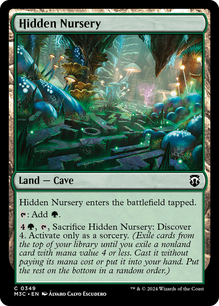 Hidden Nursery (Ripple Foil) [Modern Horizons 3 Commander] | Exor Games Truro