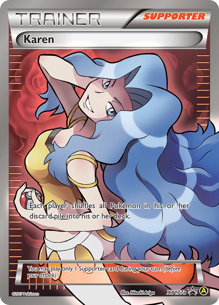 Karen (XY177a) [Alternate Art Promos] | Exor Games Truro