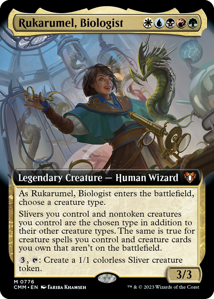 Rukarumel, Biologist (Extended Art) [Commander Masters] | Exor Games Truro