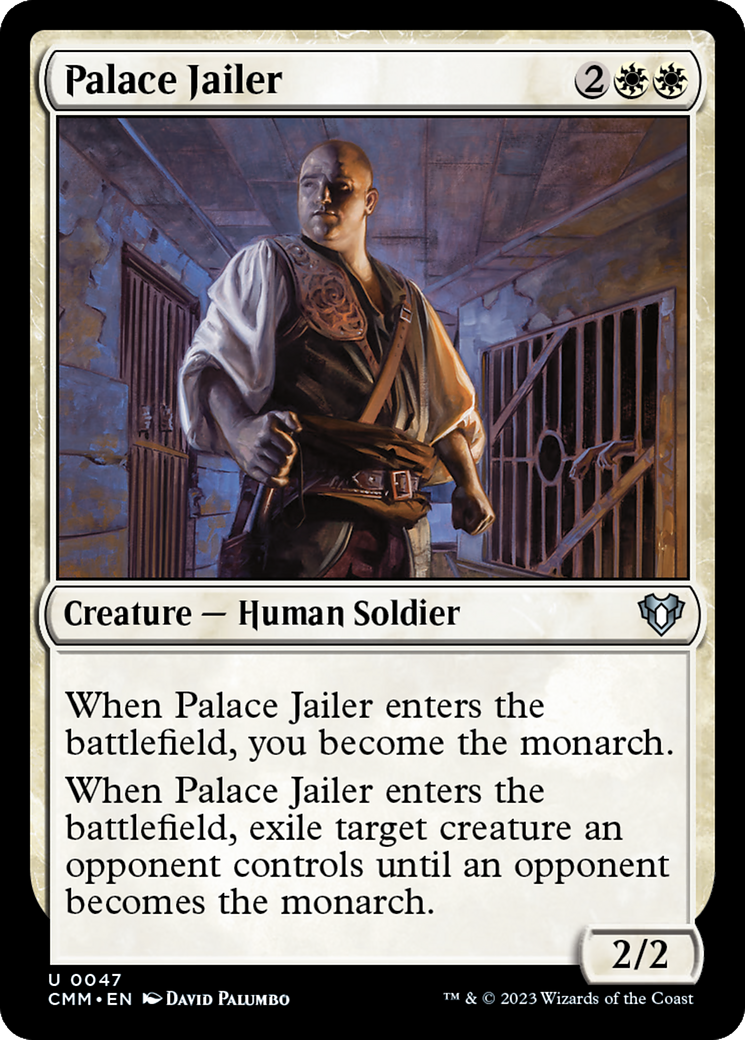 Palace Jailer [Commander Masters] | Exor Games Truro