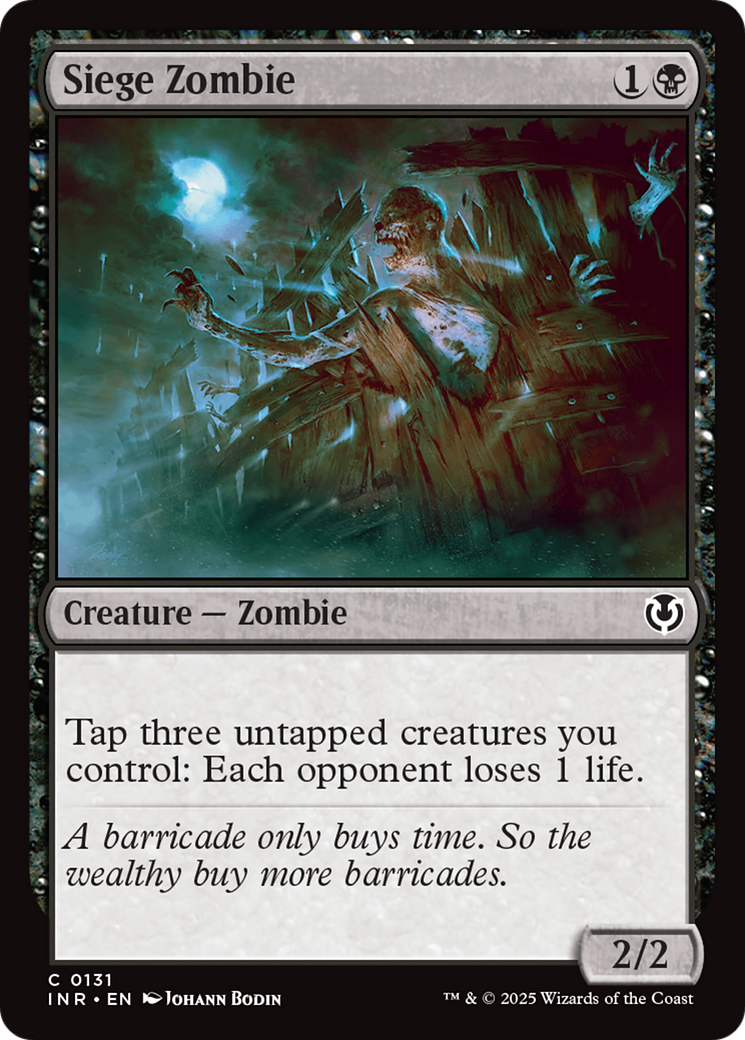 Siege Zombie [Innistrad Remastered] | Exor Games Truro