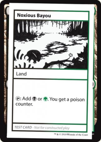 Noxious Bayou (2021 Edition) [Mystery Booster Playtest Cards] | Exor Games Truro