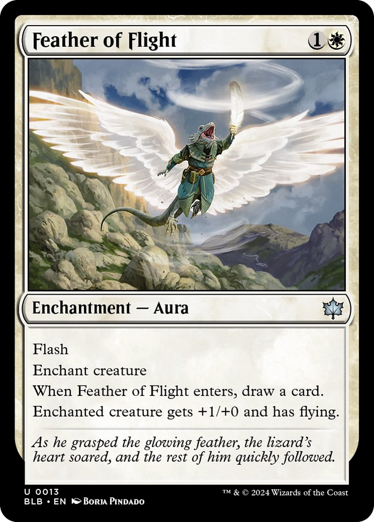 Feather of Flight [Bloomburrow] | Exor Games Truro