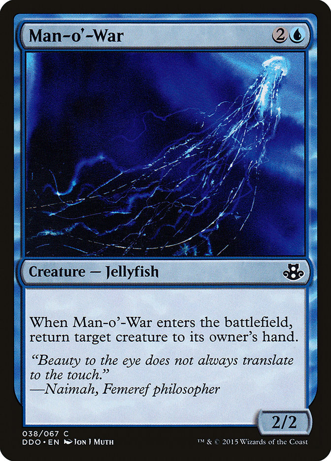 Man-o'-War [Duel Decks: Elspeth vs. Kiora] | Exor Games Truro