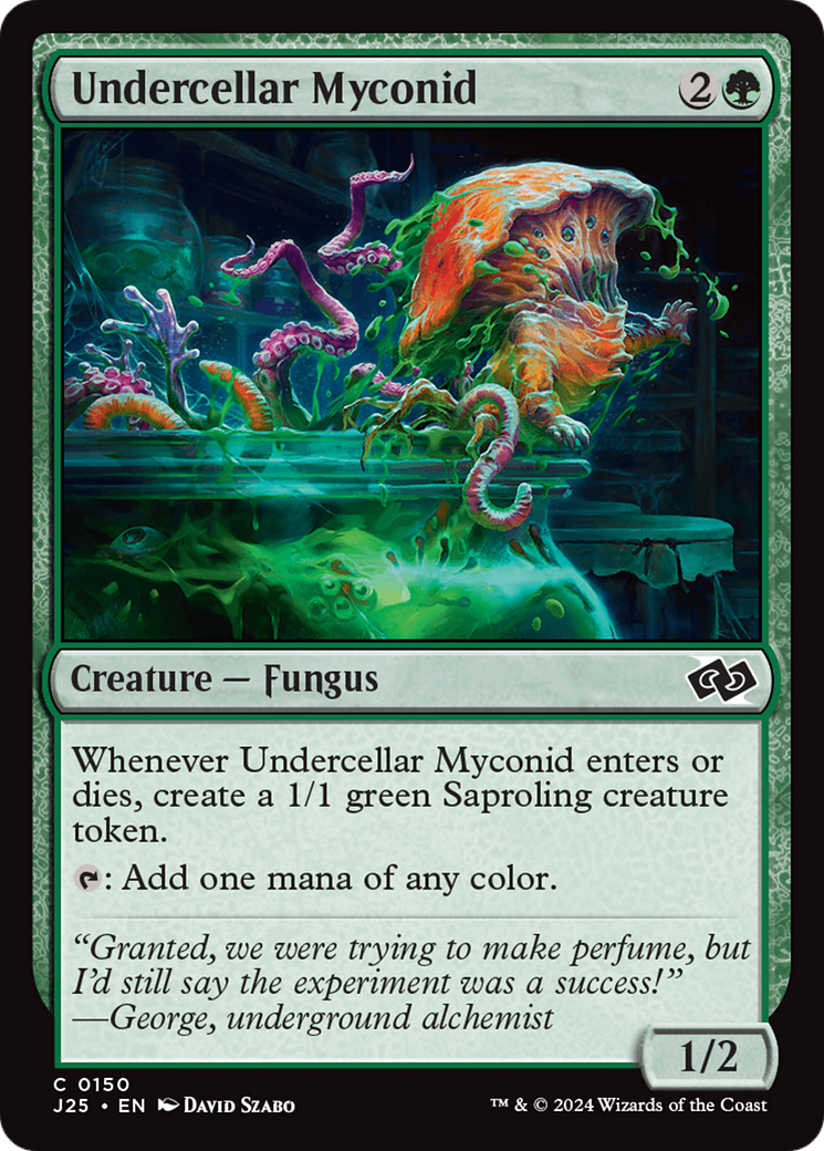 Undercellar Myconid [Foundations Jumpstart] | Exor Games Truro