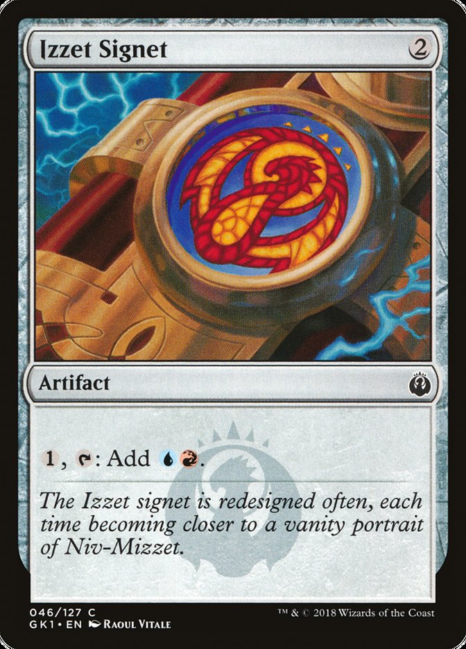 Izzet Signet [Guilds of Ravnica Guild Kit] | Exor Games Truro