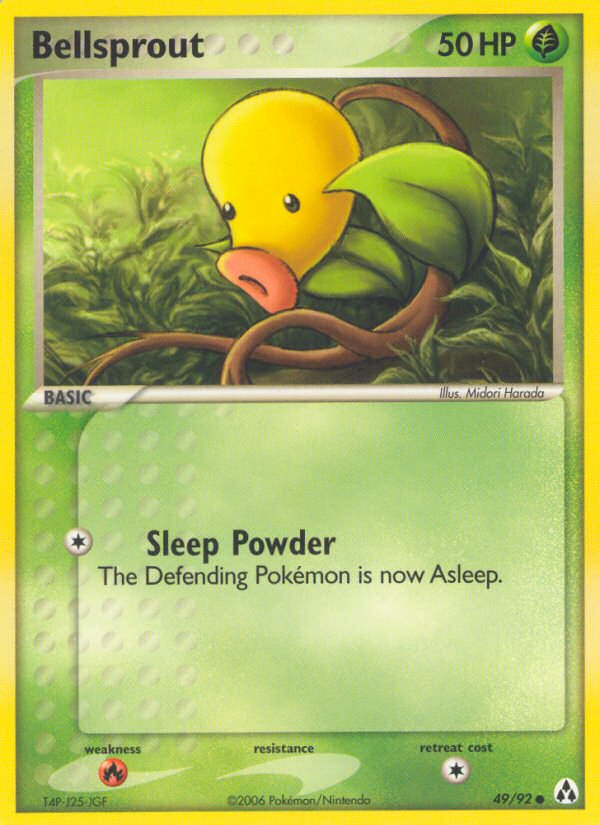 Bellsprout (49/92) [EX: Legend Maker] | Exor Games Truro