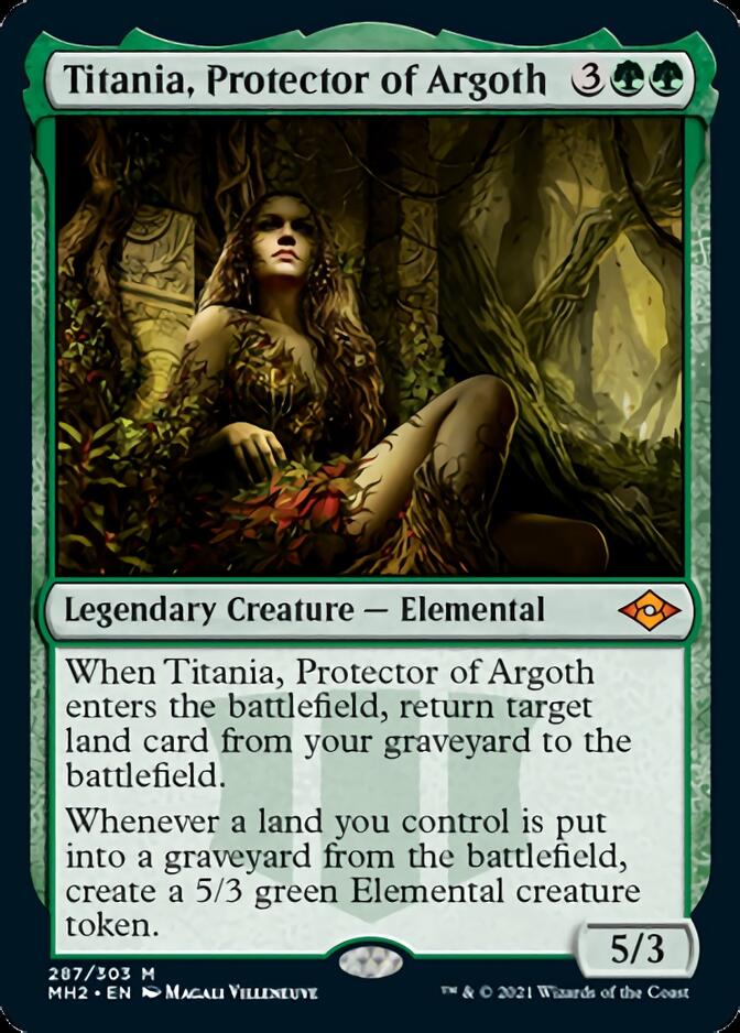 Titania, Protector of Argoth [Modern Horizons 2] | Exor Games Truro