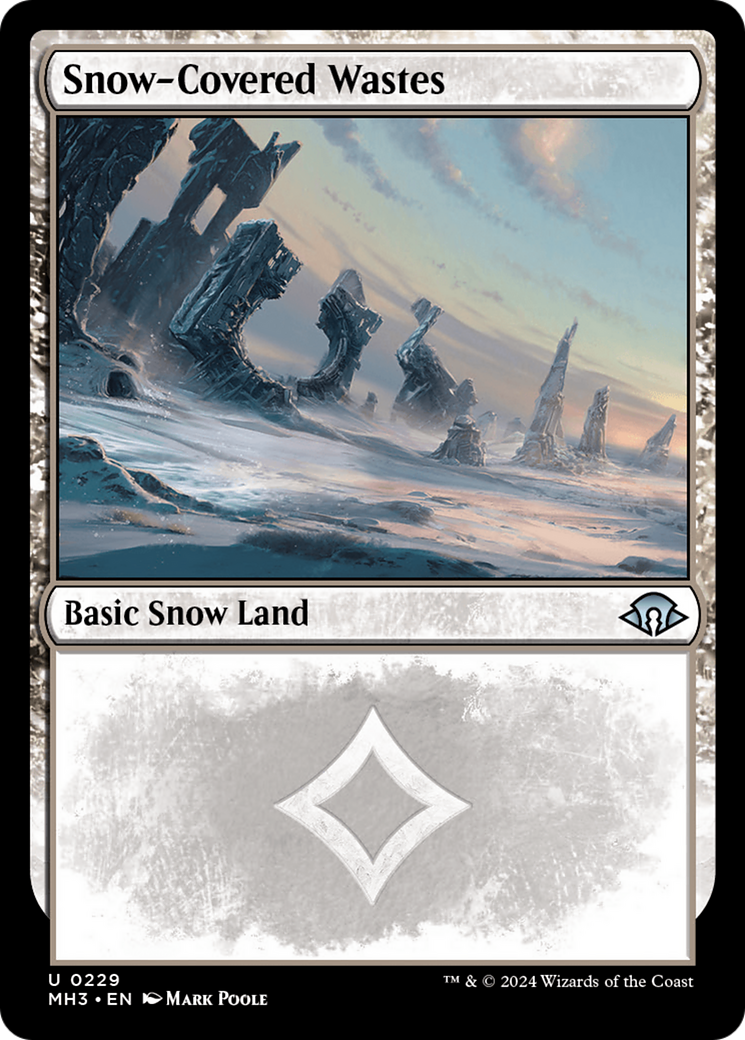 Snow-Covered Wastes (0229) [Modern Horizons 3] | Exor Games Truro