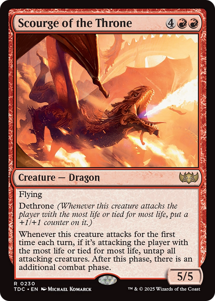 Scourge of the Throne [Tarkir: Dragonstorm Commander] | Exor Games Truro